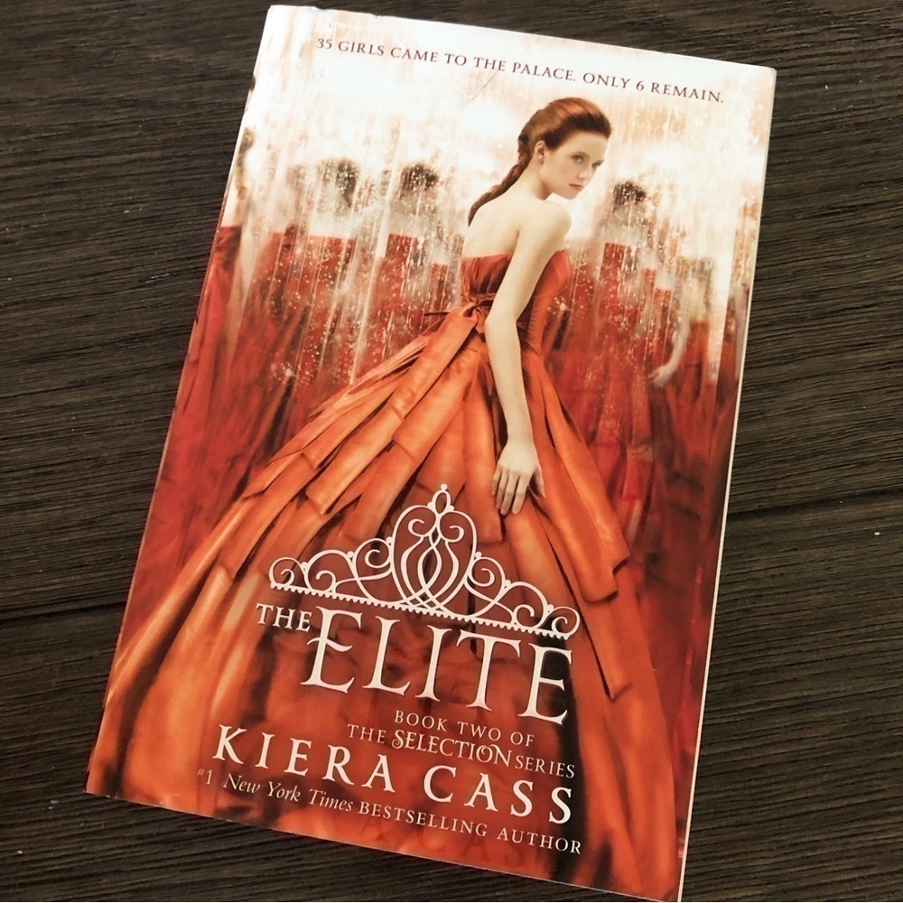 The Selection Series: The Elite by: Kiera Cass paperback book
